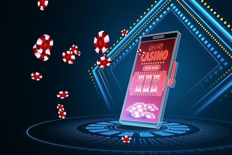 High stakes baccarat table with VIP players